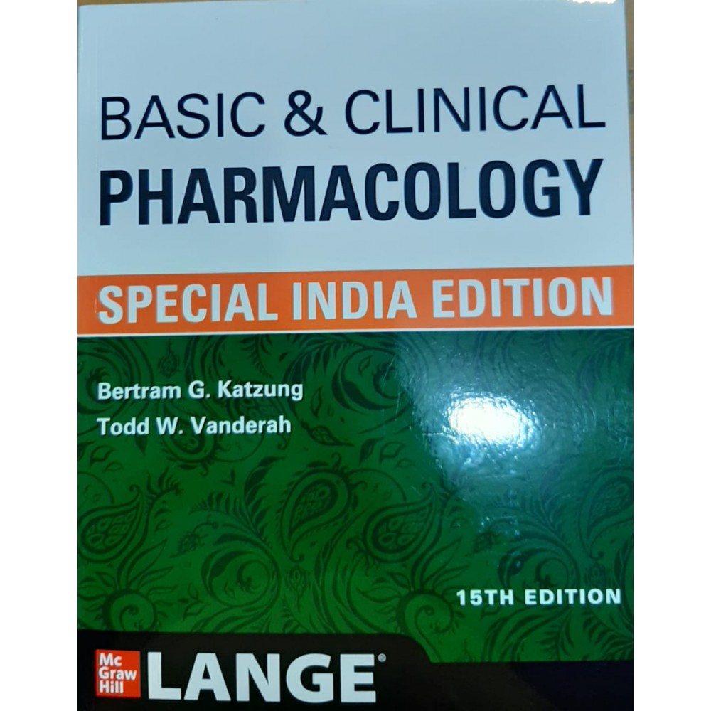 Basic & Clinical Pharmacology;15th(Special Indian)Edition 2021 By